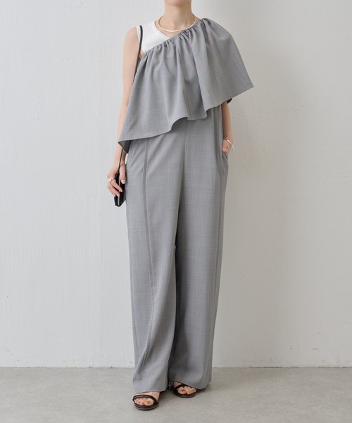 BEARDSLEY（ビアズリー）の「裾ラウンドリブタンク（タンクトップ・レディース・ライトグレー/ホワイト/ブラック・FREE）」の10枚目の写真