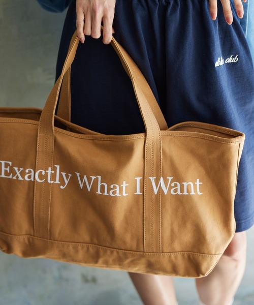 BARNYARDSTORM(バンヤードストーム)の「BARNYARDSTORM / キャンバスビッグロゴトート(トートバッグ・レディース・キャメル/オフホワイト・FREE)」の17枚目の写真