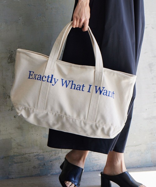 BARNYARDSTORM(バンヤードストーム)の「BARNYARDSTORM / キャンバスビッグロゴトート(トートバッグ・レディース・キャメル/オフホワイト・FREE)」の16枚目の写真