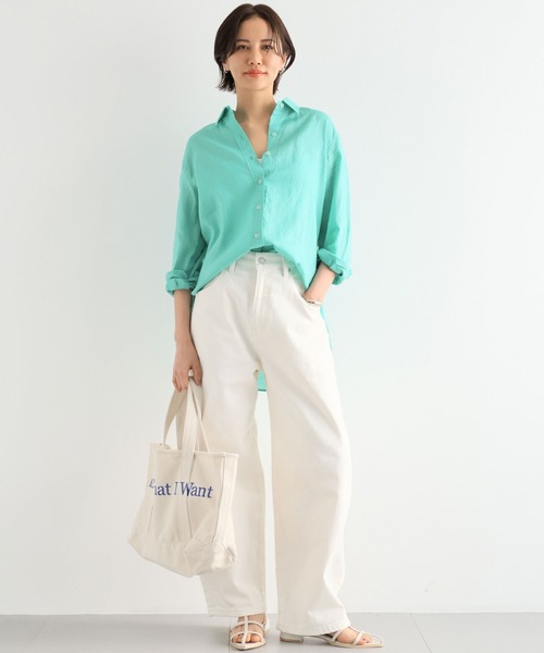 BARNYARDSTORM(バンヤードストーム)の「BARNYARDSTORM / キャンバスビッグロゴトート(トートバッグ・レディース・キャメル/オフホワイト・FREE)」の11枚目の写真