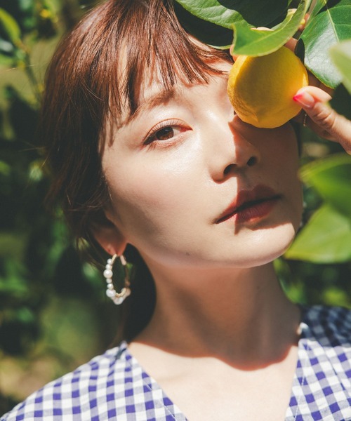 GLOBAL WORK(グローバルワーク)の「高山直子さんコラボ/カシュクールワンピ半袖/EiiS/991922(ワンピース・レディース・ブラック系その他/パープル系その他5・X-SMALL/SMALL)」の12枚目の写真