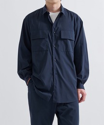 【White Mountaineering / ホワイトマウンテニアリング】REGULAR COLLAR SHIRT【セットアップ対応】