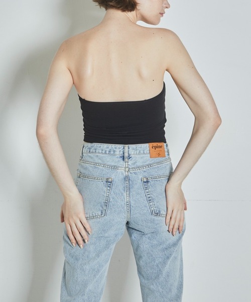 epine（エピヌ）の「《epine SUPER MODEL JEANS》straight（デニムパンツ・レディース・ブラック/ブルー・S/M）」の19枚目の写真
