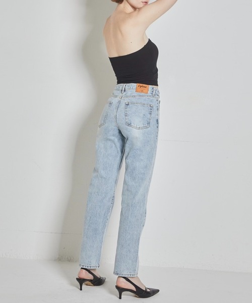 epine（エピヌ）の「《epine SUPER MODEL JEANS》straight（デニムパンツ・レディース・ブラック/ブルー・S/M）」の15枚目の写真
