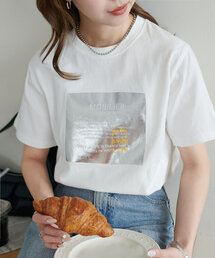【WEB限定/新色追加!】アソート箔プリントTシャツ