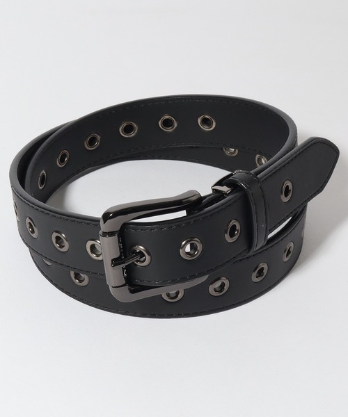 Dickies（ディッキーズ）の「【Dickies/ディッキーズ】PUレザーベルト35mm(プレーン/ハトメ/刺繍)（ベルト・メンズ・ホワイト/ブラック/ダークブラウン系/ダークブラウン系1/ホワイト系その他2/ブラック系その他2/ブラック系その他/ホワイト系その他/ブラウン/ダークブラウン・FREE）」の5枚目の写真