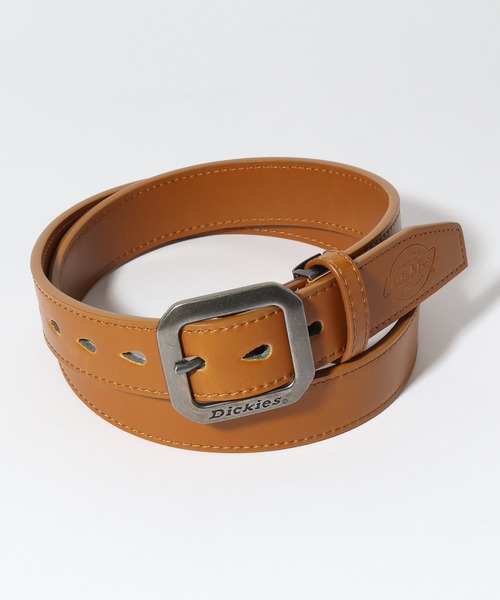 Dickies（ディッキーズ）の「【Dickies/ディッキーズ】PUレザーベルト35mm(プレーン/ハトメ/刺繍)（ベルト・メンズ・ホワイト/ブラック/ダークブラウン系/ダークブラウン系1/ホワイト系その他2/ブラック系その他2/ブラック系その他/ホワイト系その他/ブラウン/ダークブラウン・FREE）」の8枚目の写真