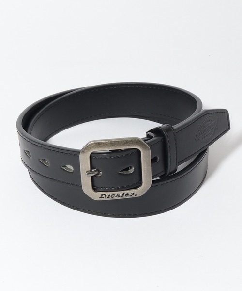 Dickies（ディッキーズ）の「【Dickies/ディッキーズ】PUレザーベルト35mm(プレーン/ハトメ/刺繍)（ベルト・メンズ・ホワイト/ブラック/ダークブラウン系/ダークブラウン系1/ホワイト系その他2/ブラック系その他2/ブラック系その他/ホワイト系その他/ブラウン/ダークブラウン・FREE）」の4枚目の写真