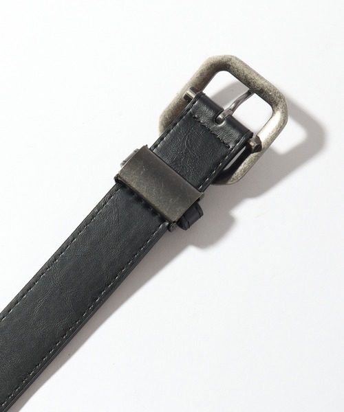 Dickies（ディッキーズ）の「【Dickies/ディッキーズ】PUレザーベルト35mm(プレーン/ハトメ/刺繍)（ベルト・メンズ・ホワイト/ブラック/ダークブラウン系/ダークブラウン系1/ホワイト系その他2/ブラック系その他2/ブラック系その他/ホワイト系その他/ブラウン/ダークブラウン・FREE）」の15枚目の写真