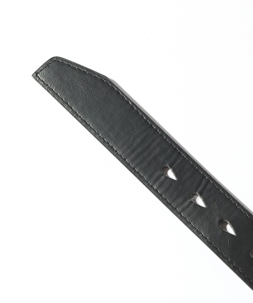 Dickies（ディッキーズ）の「【Dickies/ディッキーズ】PUレザーベルト35mm(プレーン/ハトメ/刺繍)（ベルト・メンズ・ホワイト/ブラック/ダークブラウン系/ダークブラウン系1/ホワイト系その他2/ブラック系その他2/ブラック系その他/ホワイト系その他/ブラウン/ダークブラウン・FREE）」の17枚目の写真