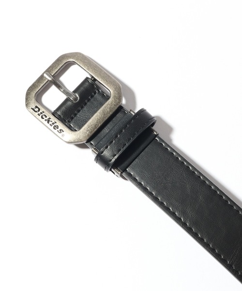 セール】【Dickies/ディッキーズ】PUレザーベルト35mm(プレーン/ハトメ