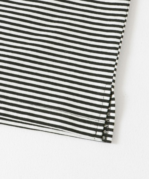 URBAN RESEARCH DOORS（アーバンリサーチドアーズ）の「『UR TECH』USAコットンロールスリーブTシャツ（Tシャツ/カットソー・レディース・ホワイト系その他/ミント/パープル/ブラック/オフホワイト・MEDIUM）」の17枚目の写真