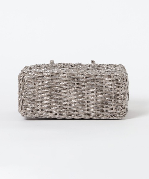 Andemiu（アンデミュウ）の「ペーパーカゴＢＡＧ118057（かごバッグ・レディース・パープル系その他/グリーン系その他/イエロー系その他/グレー系その他・FREE）」の18枚目の写真