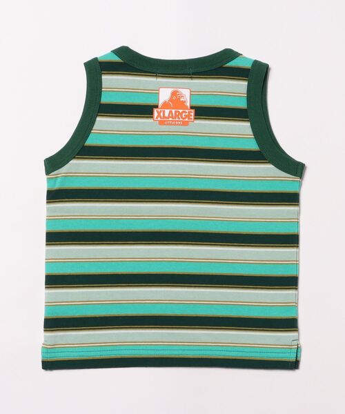XLARGE KIDS(エクストララージキッズ)の「マルチボーダータンクトップ(タンクトップ・キッズ・パープル/グリーン・90cm/100cm/110cm/120cm/130cm/140cm)」の18枚目の写真