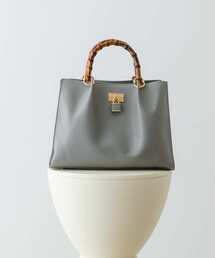 RODE SKO | バンブースクエアミドルバッグ(ハンドバッグ)