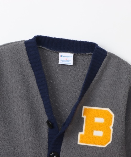 Champion(チャンピオン)の「Champion/チャンピオン CARDIGAN(カーディガン/ボレロ・キッズ・グレー系その他/ネイビー/モカ・130/140/150/160/120)」の5枚目の写真