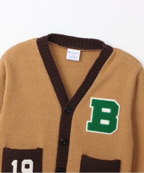 Champion(チャンピオン)の「Champion/チャンピオン CARDIGAN(カーディガン/ボレロ・キッズ・グレー系その他/ネイビー/モカ・130/140/150/160/120)」の8枚目の写真