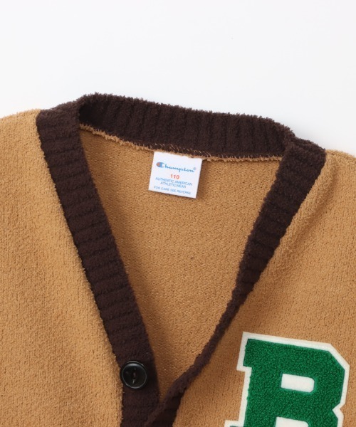 Champion(チャンピオン)の「Champion/チャンピオン CARDIGAN(カーディガン/ボレロ・キッズ・グレー系その他/ネイビー/モカ・130/140/150/160/120)」の9枚目の写真