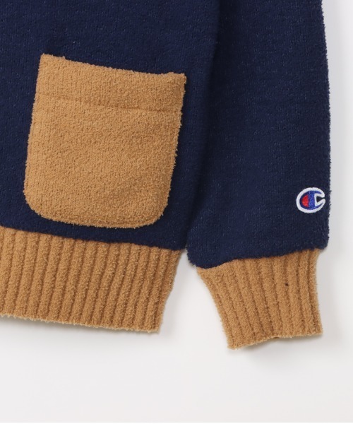 Champion(チャンピオン)の「Champion/チャンピオン CARDIGAN(カーディガン/ボレロ・キッズ・グレー系その他/ネイビー/モカ・130/140/150/160/120)」の15枚目の写真