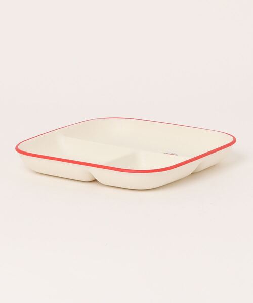 sanrio(サンリオ)の「miffy/ミッフィー スクエアワンプレートL ギンガムシリーズ(食器・レディース・レッド/グレー・ONE SIZE)」の6枚目の写真