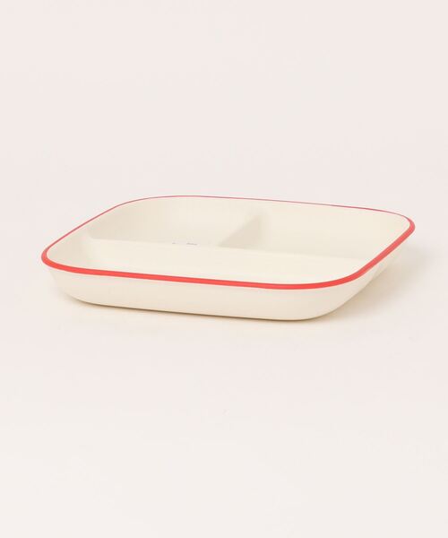 sanrio(サンリオ)の「miffy/ミッフィー スクエアワンプレートL ギンガムシリーズ(食器・レディース・レッド/グレー・ONE SIZE)」の10枚目の写真
