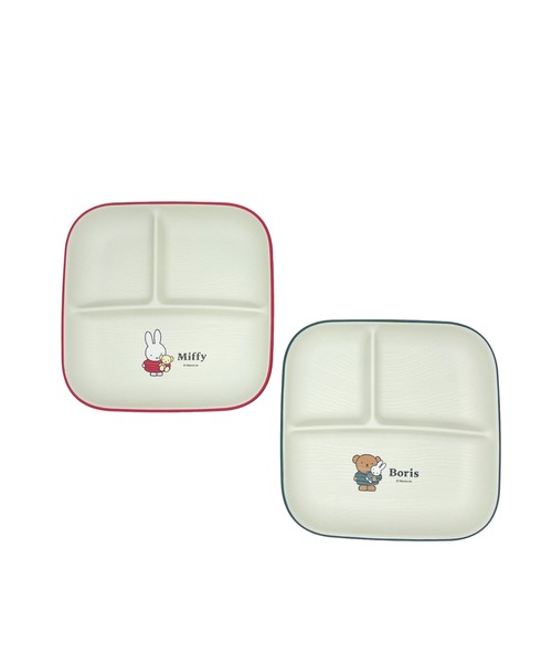 sanrio(サンリオ)の「miffy/ミッフィー スクエアワンプレートL ギンガムシリーズ(食器・レディース・レッド/グレー・ONE SIZE)」の11枚目の写真