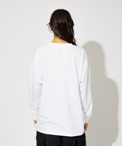 POLeR(ポーラー)の「【POLeR/ポーラー】COLLEGE ロングスリーブTシャツ(Tシャツ/カットソー・メンズ・ホワイト/ブラック/グリーン・M/L/XL)」の7枚目の写真