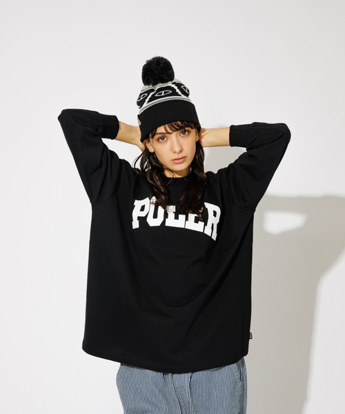 POLeR(ポーラー)の「【POLeR/ポーラー】COLLEGE ロングスリーブTシャツ(Tシャツ/カットソー・メンズ・ホワイト/ブラック/グリーン・M/L/XL)」の15枚目の写真
