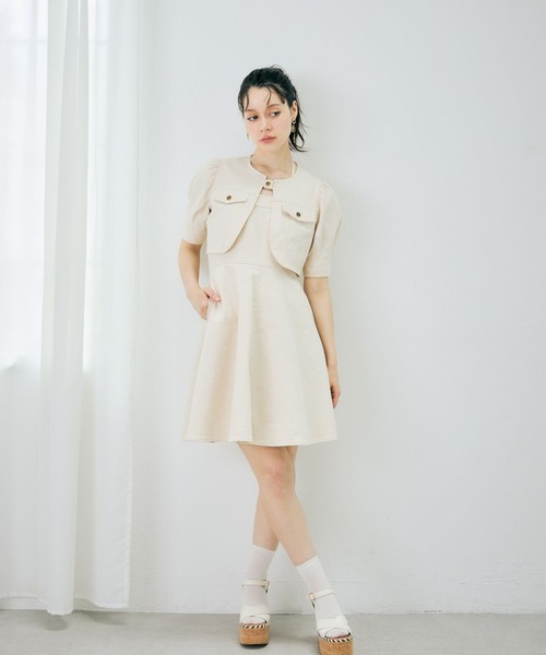 AnnMiru（アンミル）の「【セットアップ】3way / デニムジャケットSET