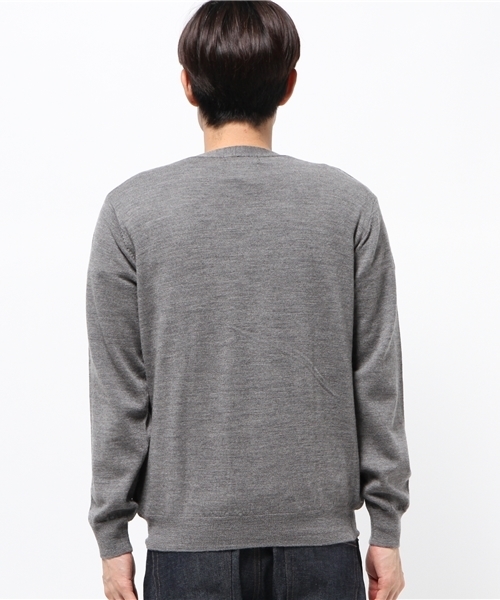 Mr. BATHING APE(ミスターベイシングエイプ)の「SOLID ABC KNIT CARDIGAN(カーディガン/ボレロ・メンズ・ネイビー/グレー・SMALL/MEDIUM/LARGE)」の5枚目の写真