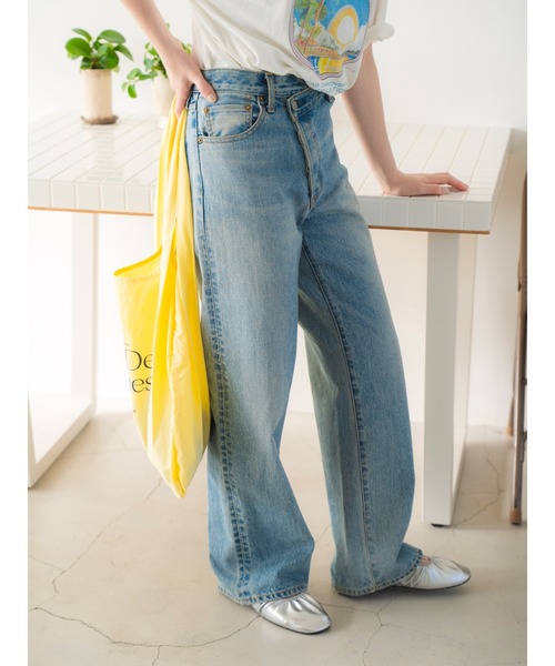 リメイクデザインルーズデニム（デニムパンツ）｜Ungrid（アングリッド  