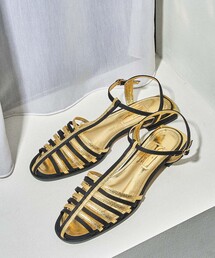 GRISEコンビTストラップサンダル