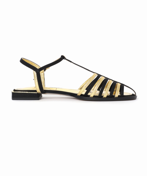 LE TALON（ルタロン）の「GRISEコンビTストラップサンダル（サンダル・レディース・アイボリー/ゴールド・SMALL/MEDIUM/LARGE/X-LARGE）」の17枚目の写真