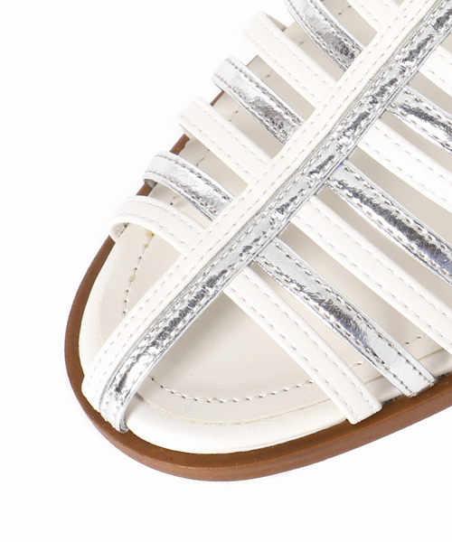 LE TALON（ルタロン）の「GRISEコンビTストラップサンダル（サンダル・レディース・アイボリー/ゴールド・SMALL/MEDIUM/LARGE/X-LARGE）」の11枚目の写真