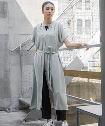 la.f…（ラエフ）の「KIRERIストレッチワンピース≪セットアップ対応/洗濯機で洗える/機能性素材≫（ワンピース）」
