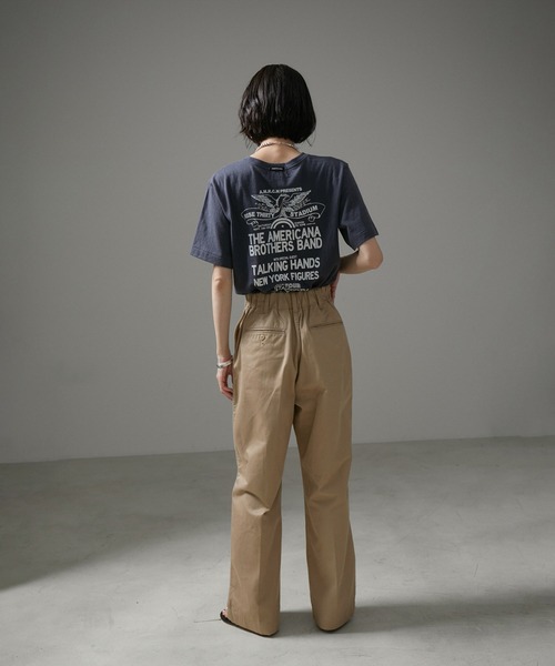 AMERICANA(アメリカーナ)の「【Americana for SALON】別注サイドラインチノパンツ(チノパンツ・レディース・ベージュ系その他・FREE)」の3枚目の写真