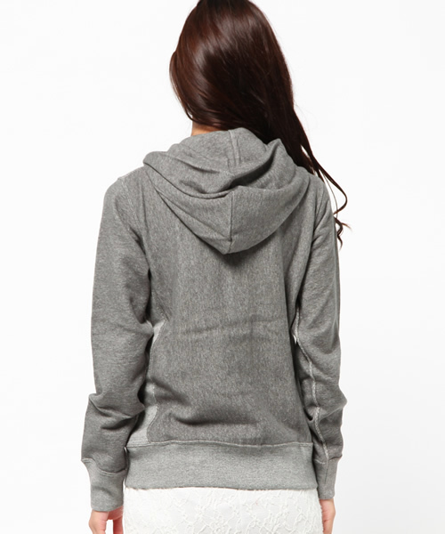 Champion（チャンピオン）の「ウィメンズ チャンピオン ジップパーカ フーディ Champion WMNS ZIP HOODED SWEAT SHIRT CW-F101（パーカー・レディース・ブルー/ネイビー/グレー/ホワイト/チャコールグレー・MEDIUM/LARGE）」の8枚目の写真