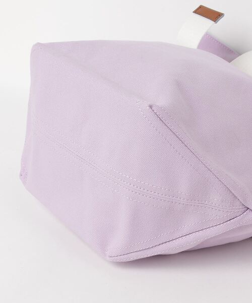 Vicente（ヴィセンテ）の「SEAGREEN×Vicente(シーグリーン×ヴィセンテ)Cotton tote bag（トートバッグ・レディース・ブラウン/パープル/ネイビー・F）」の14枚目の写真