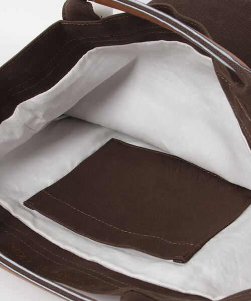 Vicente（ヴィセンテ）の「SEAGREEN×Vicente(シーグリーン×ヴィセンテ)Cotton tote bag（トートバッグ・レディース・ブラウン/パープル/ネイビー・F）」の12枚目の写真