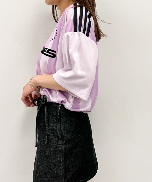 U by SPICK&SPAN(ユーバイスピックアンドスパン)の「ハーフスリーブゲームシャツ(Tシャツ/カットソー・レディース・ピンク系その他・FREE)」の20枚目の写真