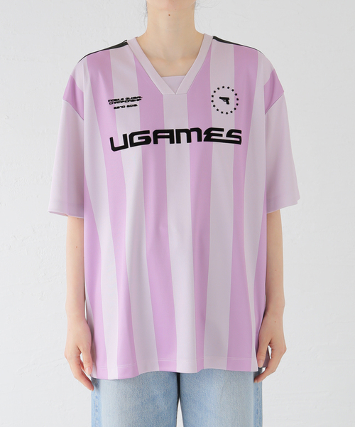U by SPICK&SPAN(ユーバイスピックアンドスパン)の「ハーフスリーブゲームシャツ(Tシャツ/カットソー・レディース・ピンク系その他・FREE)」の13枚目の写真