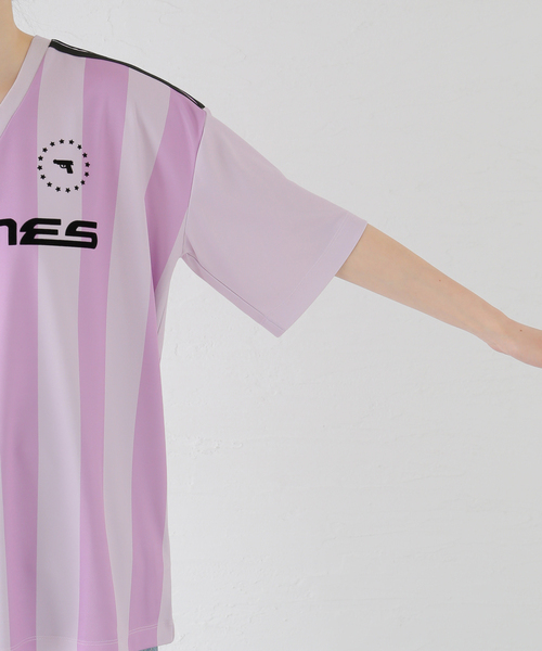 U by SPICK&SPAN(ユーバイスピックアンドスパン)の「ハーフスリーブゲームシャツ(Tシャツ/カットソー・レディース・ピンク系その他・FREE)」の7枚目の写真