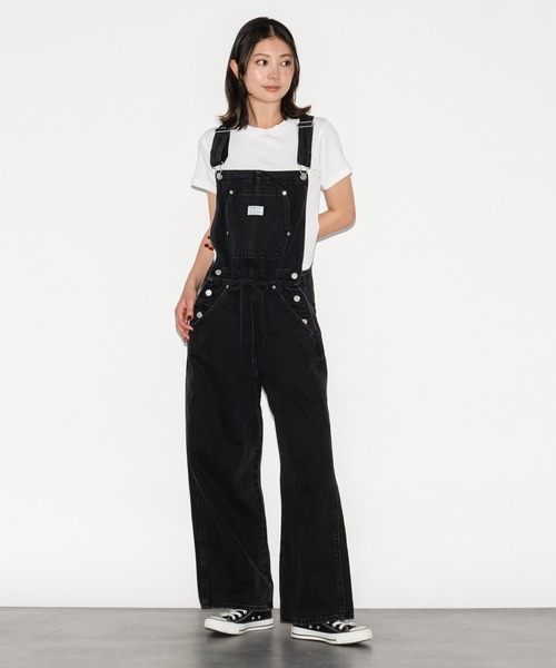 セール】Levi's/リーバイス APRON OVERALL ブラック OPEN MIND