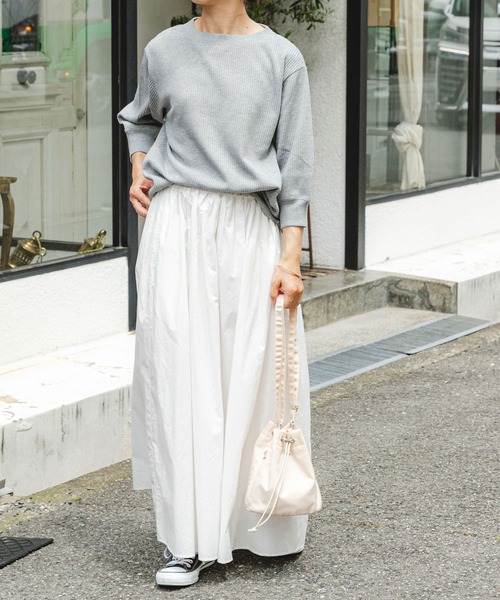 DOORS（FORK&SPOON）／ナイロンギャザースカート URBAN RESEARCH DOORS｜FORK&SPOON ナイロンギャザースカート