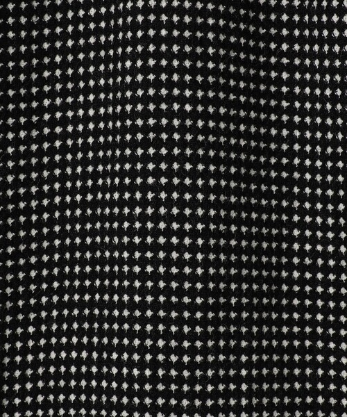 セール】ワッフルツイード Vネックワンピース（ワンピース