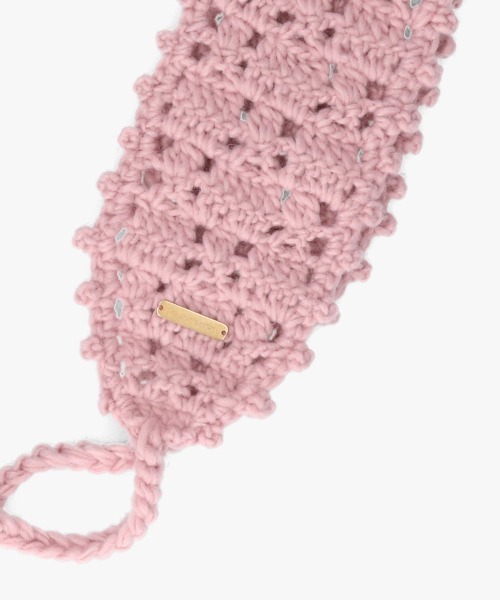 kaorinomori（カオリノモリ）の「kaorinomori フォルヘアバンド / カオリノモリ（ヘアバンド・レディース・チャコール/ピンク・FREE）」の10枚目の写真