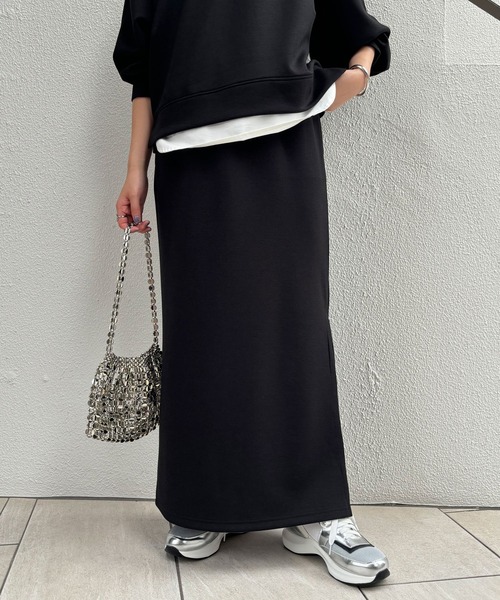 COLLAGE GALLARDAGALANTE（コラージュガリャルダガランテ）の「ダンボールセットアップ/2点セットアイテム/WEB限定（ワンピース・レディース・グレー/ブラック・FREE）」の14枚目の写真