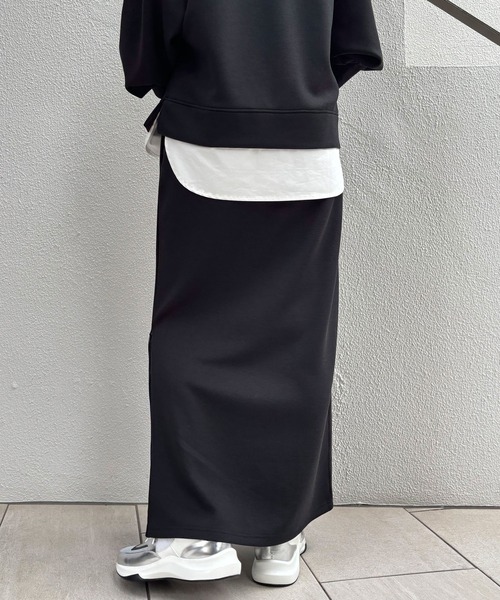 COLLAGE GALLARDAGALANTE（コラージュガリャルダガランテ）の「ダンボールセットアップ/2点セットアイテム/WEB限定（ワンピース・レディース・グレー/ブラック・FREE）」の13枚目の写真