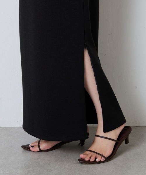 COLLAGE GALLARDAGALANTE（コラージュガリャルダガランテ）の「ダンボールセットアップ/2点セットアイテム/WEB限定（ワンピース・レディース・グレー/ブラック・FREE）」の18枚目の写真