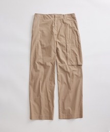 ガーメントダイ ワイドストレート カーゴトラウザーズ / ロングシーズン着用可能